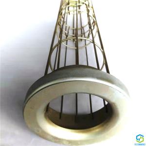 China Zinc Coating Finger Joint Filter Bag Cages And Venturi factory
