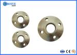 Duplex Steel Slip On Pipe Flanges High Hardness Good Mechanical Property