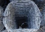 Anti - rust 4 - Point Barbed Wire , Zinc Coating 50g / m2 Jail Barbed Iron Wire