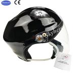 Black Aviation helmet high quality aircraft helmet light fly helmet for sale