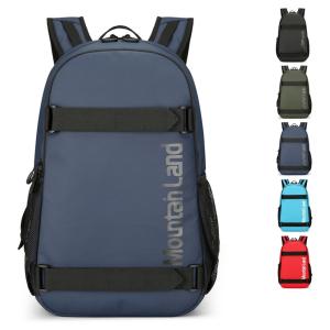 China Business Laptop RPET Backpack PU Leather Water Resistant Laptop Backpack factory
