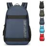 Buy cheap Business Laptop RPET Backpack PU Leather Water Resistant Laptop Backpack from wholesalers