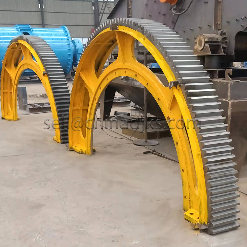 Rotary Kiln Industrial Gear Units Girth Gear Series 4000kW For Mining Industry