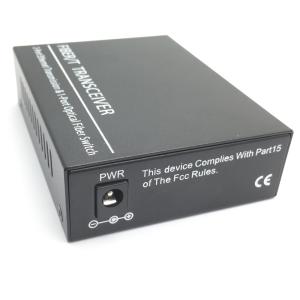 China 10 / 100 / 1000M Single Fiber Optic Transceiver IEEE802.3z Non - Condensing factory