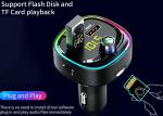 APE FLAC Wireless Bluetooth Car Kit QC3.0 Car MP3 Player With USB