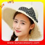 AK17540 fashion Wide brim sunny beach paper straw hats for womens in stock ,