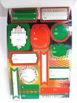 Glossy Silver Gold Sticker Printing Hot Stamping Offset Printing Gluing