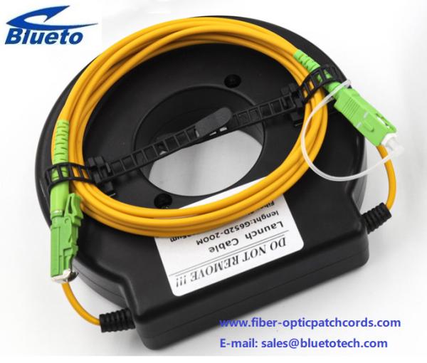 OTDR Lunch Cable E2000/APC-SC/APC Single Mode Simplex Fiber Optic Test Cable