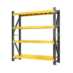 China Powder Coated Warehouse Metal Racks factory