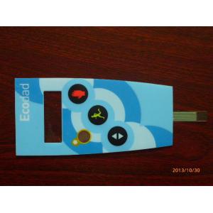 China Touch Screen Flexible Custom Membrane Switch Keypad / Graphic Panel Overlay on sale