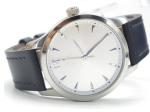Genuine Leather Wrist Watch Stainless Steel Back 3atm Water Resistant