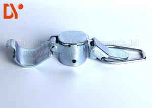 China Black Color Pipe Clamp Clip Metal / Plastic Material ISO9001 Certification factory