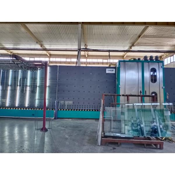 China 10m Insulated Glass Processing Line With Filling Argon Gas Online factory