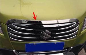 China SUZUKI S-cross 2014 Auto Body Parts , Stainless Steel Bonnet Trim Stripe factory