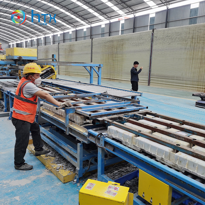 Smooth Face Concrete Sleepers Machine Wet Cast Concrete Machinery