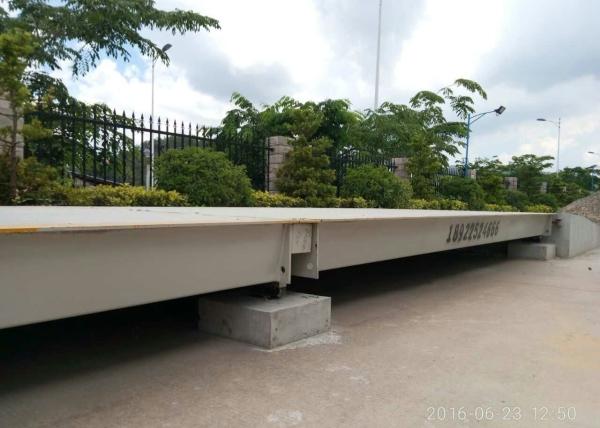 U Beams Above Ground Truck Scales , Stainless Steel Platform Scale Modular