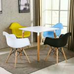 Modern Art Design Dining room Furniture Simple Metal Dining Table Set Chair and