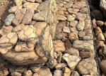 Hexagonal Gabion Rock Wall Cages / Retaining Wall Gabion Baskets ISO Approval