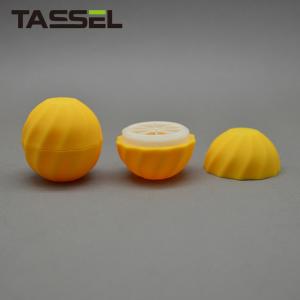 China Refillable Empty Sphere Round Ball Lip Balm Cosmetic Containers 7g factory