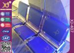 Powder Coated Steel Tube Beam Waiting Area Chairs , Waiting Area Seating With