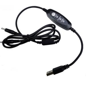 China Low Voltage Usb Dc Cable 13cm Straight Angle Usb Power Switch Cable factory