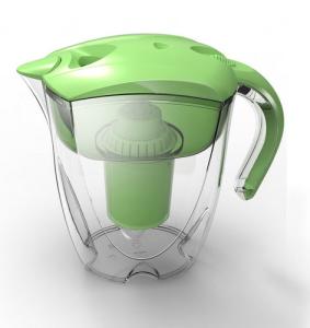 China SGS Alkaline Water Pitcher For Reduce Bacteria , 7.5 - 9.5 PH factory