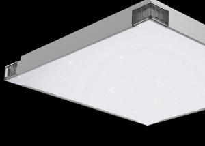 China Energy Saving Square Pendant Light Fixture 600*600*80mm Excellent Luminous Efficiency factory