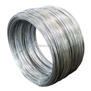 China ASTM Standard 0.2mm Galvanized Steel Wire Q195 Q235 12 16 18 Gauge Electro Galvanized Gi Iron Wire factory