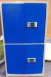 Corrosive Industrial Lab Furniture Blue 90 G / 340 L With Double Lock