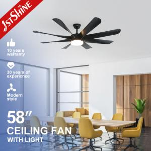 China Living Room Light 110-240V/50Hz-60Hz Ceiling Fan with Chandelier and Remote Control factory