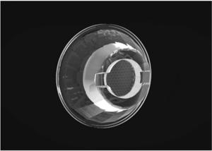 China D41.6*H14 Mm Dimension LED Collimator Lens , LED Reflectors Optics For Shopping Mall factory