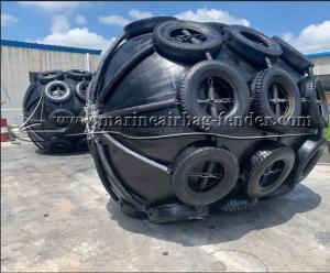China Natural Rubber Marine Inflatable Fender Anti Explosion For Shipyard factory