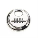 70mm Red Discus Lock Trailer 4 Digit Combination Padlock ' Choice for Trailer