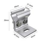 CE Solar Mounting Accessories Stainless Steel Metal Roof Solar Panel Mounting