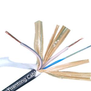 China 6C Hybrid Composite Cable , G657a2 PBT Hybrid Fiber Optic Cable on sale
