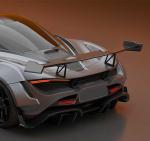 Dry Carbon Fiber for McLaren 720s Carbon Fiber Spoiler 720s Upgraded PD-style