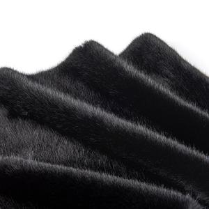 China Tricot Knitted Fox Fur Fabric Perfect for Hood Scarves and Winter Ponchos in Any Color factory