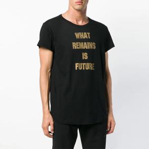 China Simple Letter Mens Trendy T Shirts Fashionable Customized Logo Plus Size factory