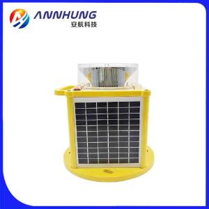 China 2500cd Intensity Solar Airport Lighting Heliport Beacon Solar Power Morse Code factory