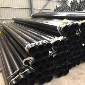 China Groove End Carbon Steel Pipe with ±0.01mm Thickness Tolerance and Q345B Grade factory