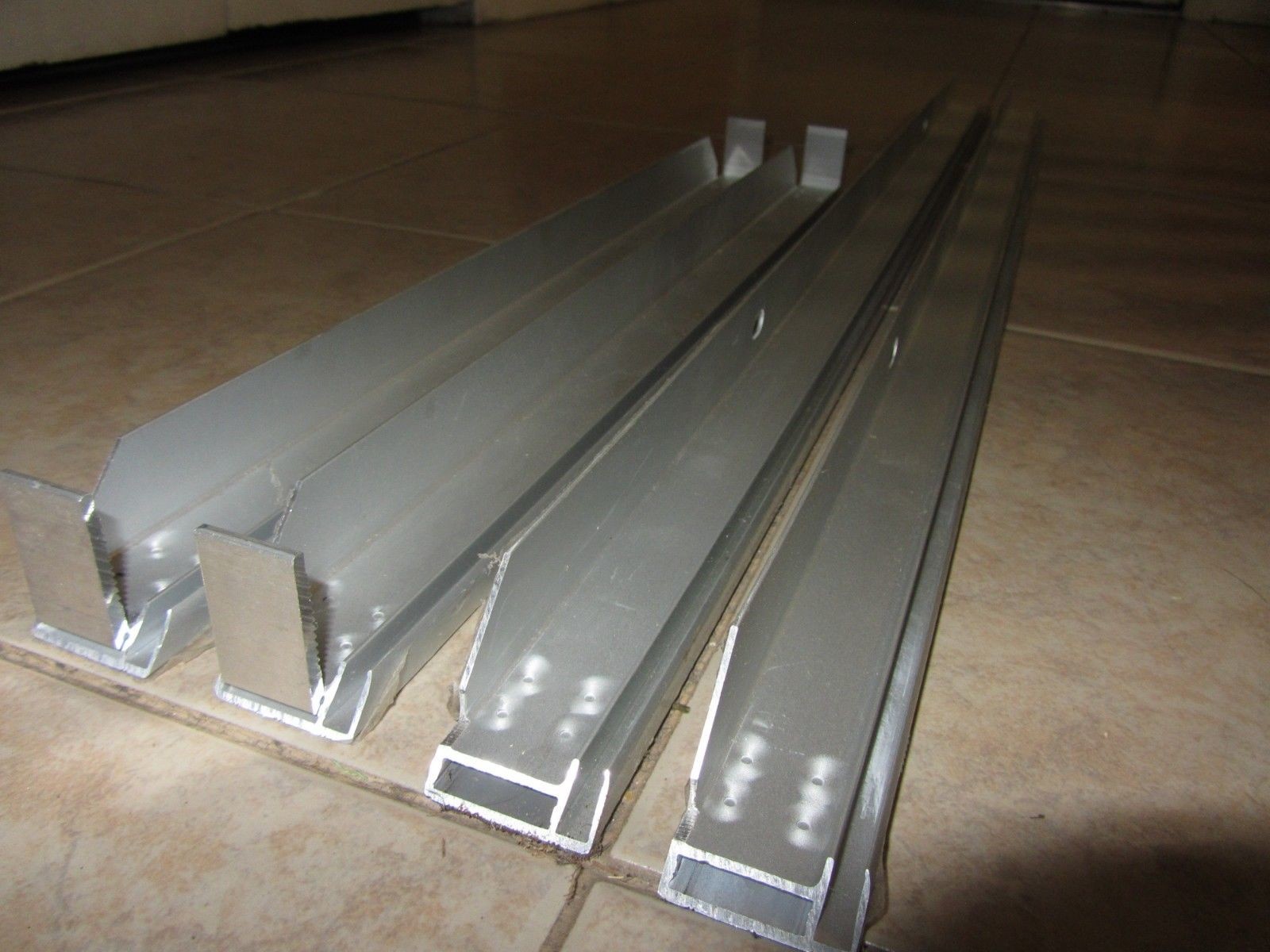 Lightweight 6063 T5 Solar Panel Mounting Frames Aluminum Structural Extrusions