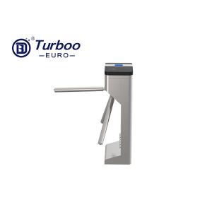 China Electromechanical Tripod Turnstile Gate SUS304 Arm 1.0mm Waist Height Turnstile factory