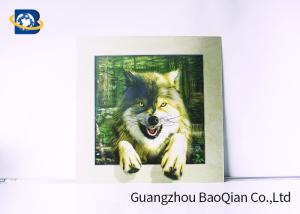 China 0.9mm PET 3D / 5D Pictures Dinosaur Image 40x40cm Size For Decoration factory