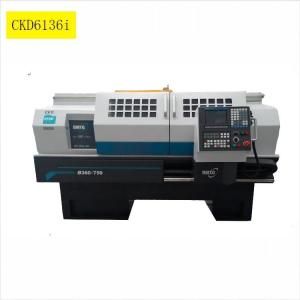 China Horizontal Flat Bed CNC Lathe Machines CKD6136i 20 - 3000r/Min Spindle Speed factory