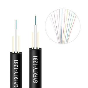 China Telecommunication Outdoor Optical Fiber Cable 2 Core 4 Core 6 Core Single Mode factory
