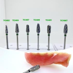 China Super Coarse Standard Tungsten Carbide Rotary Burr Set High Efficiency TC401 - 409 factory