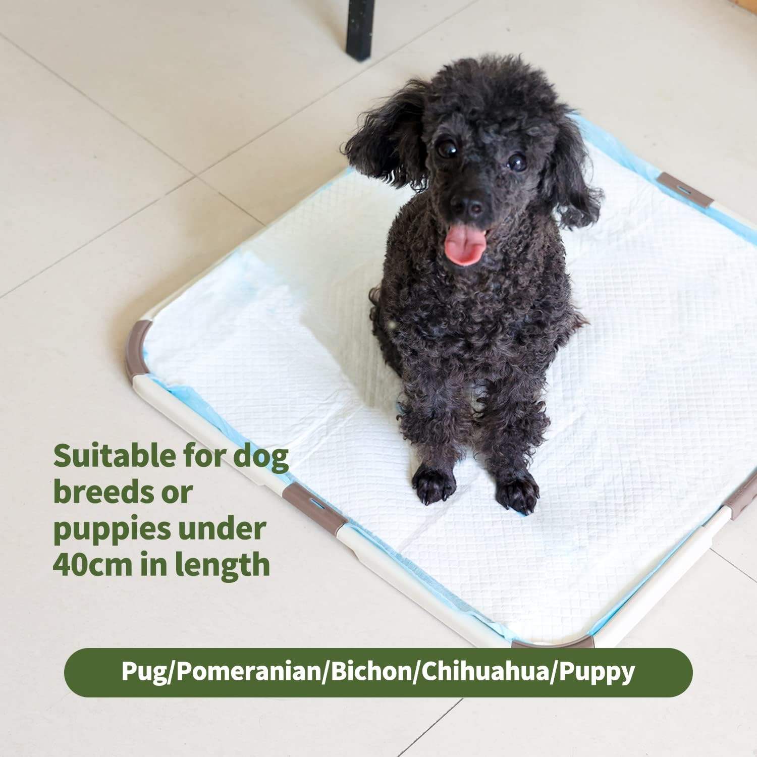 Dog Pee Pad Foldable Potty Training Holder Portable Silicone Tray For Puppy Training