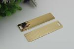 Super quality custom handbag hardware gold 70 mm length rectangle shape metal