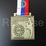 Customized individual metal medals, custom-made honour medals for martial arts