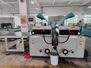 China Glass And Metal Sheet Surface Coating Double Roller Coating Machine factory